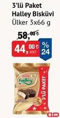 ÜLKER 3'LÜ PAKET HALLEY BİSKÜVİ ÜLKER 3'LÜ PAKET HALLEY BİSKÜVİ